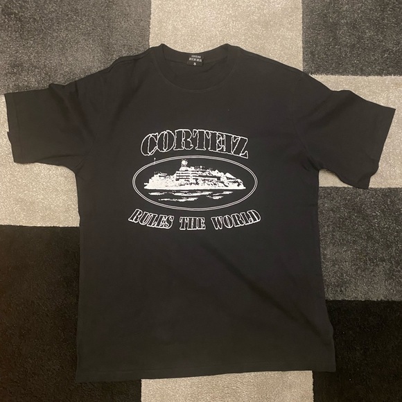 Corteiz Other - Corteiz Alcatraz T-Shirt OG Black & White